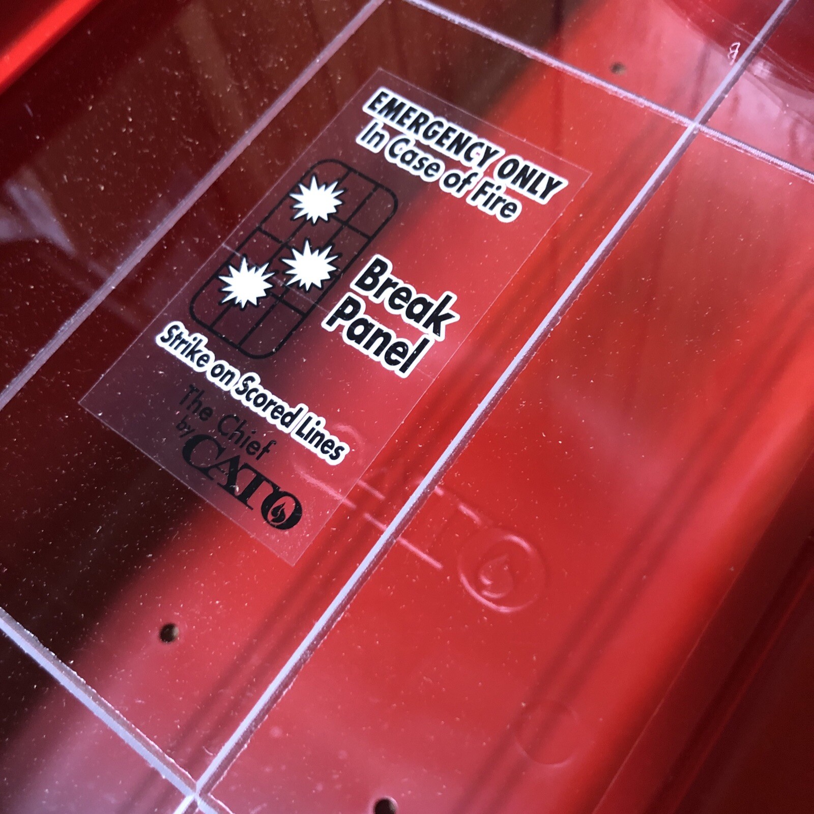 Cato 105-10 Rrc-H Fire Extinguisher Cabinet, Surface Mount, 23 1/4 In Height New
