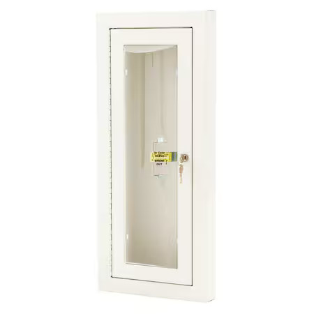 Loma 7322-Bb Fire Extinguisher Cabinet, Semi Recessed, 26 3/4 In Height, 10 Lb