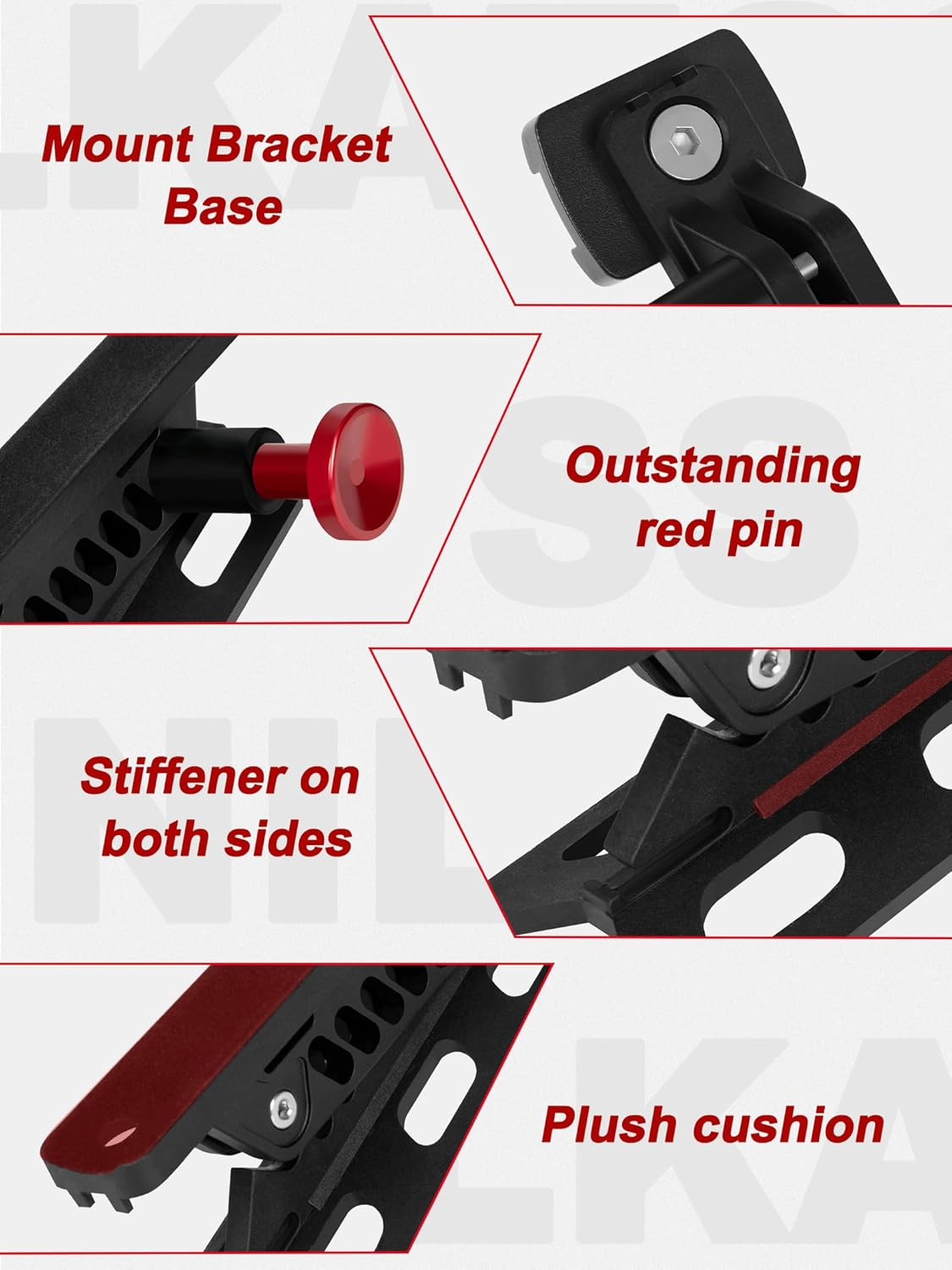 MOLLE Fire Extinguisher Mount Kit – Quick Release Bracket for Tactical Panels, T