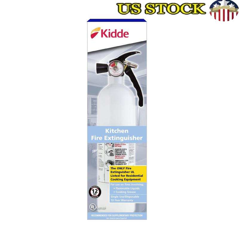 Lightweight Kitchen Fire Extinguisher Non-toxic UL Listed High Volume Discharge