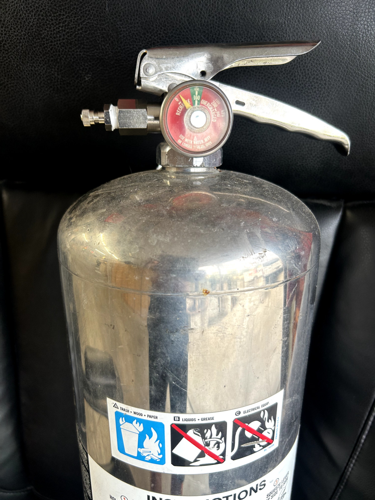 ✅🔥🧯Water Pressure Fire Extinguisher Recharge Adapter HEAVY DUTY Free Shipping