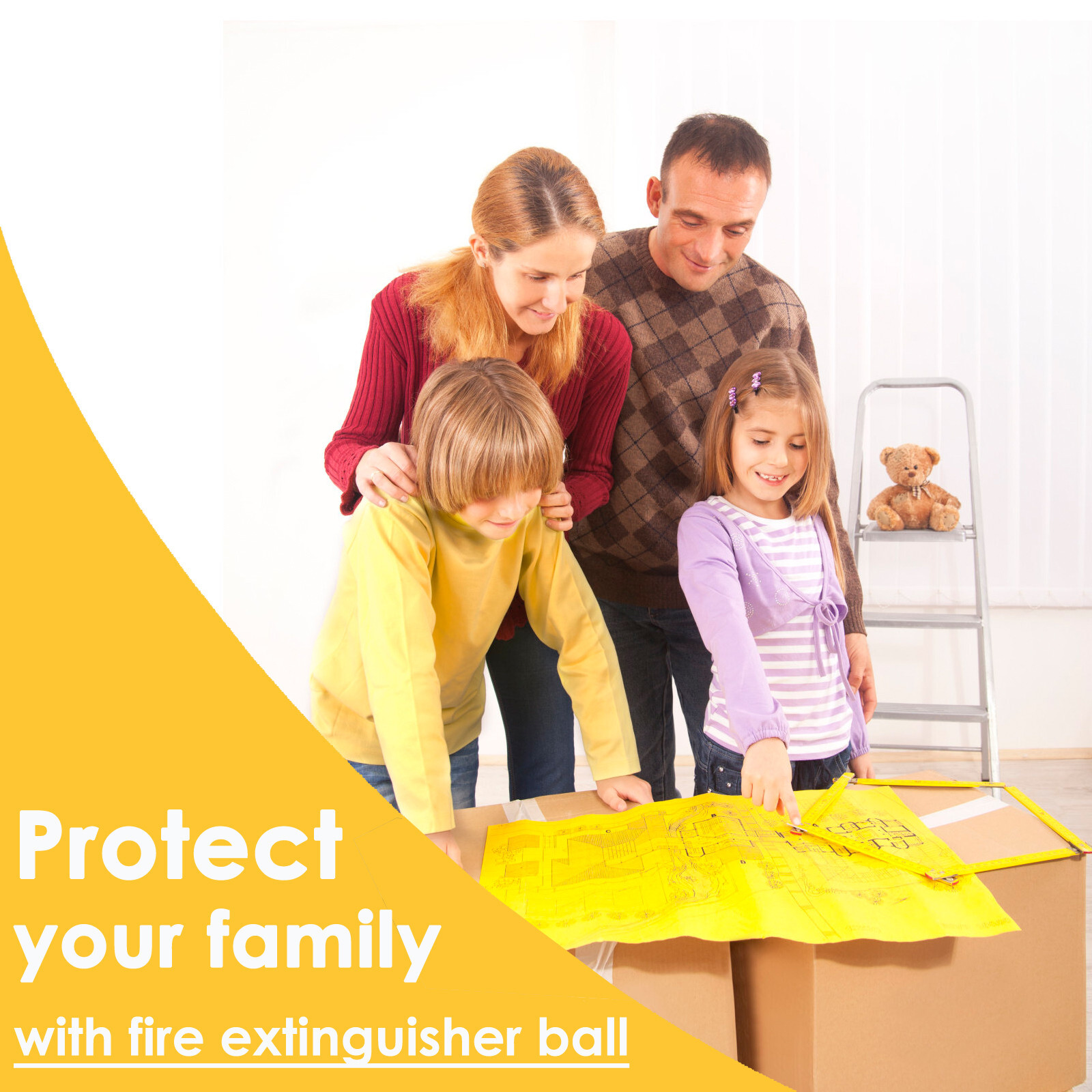 8 PACK Automatic Portable Fire Ball Extinguisher with Mounting Bracket US Stock