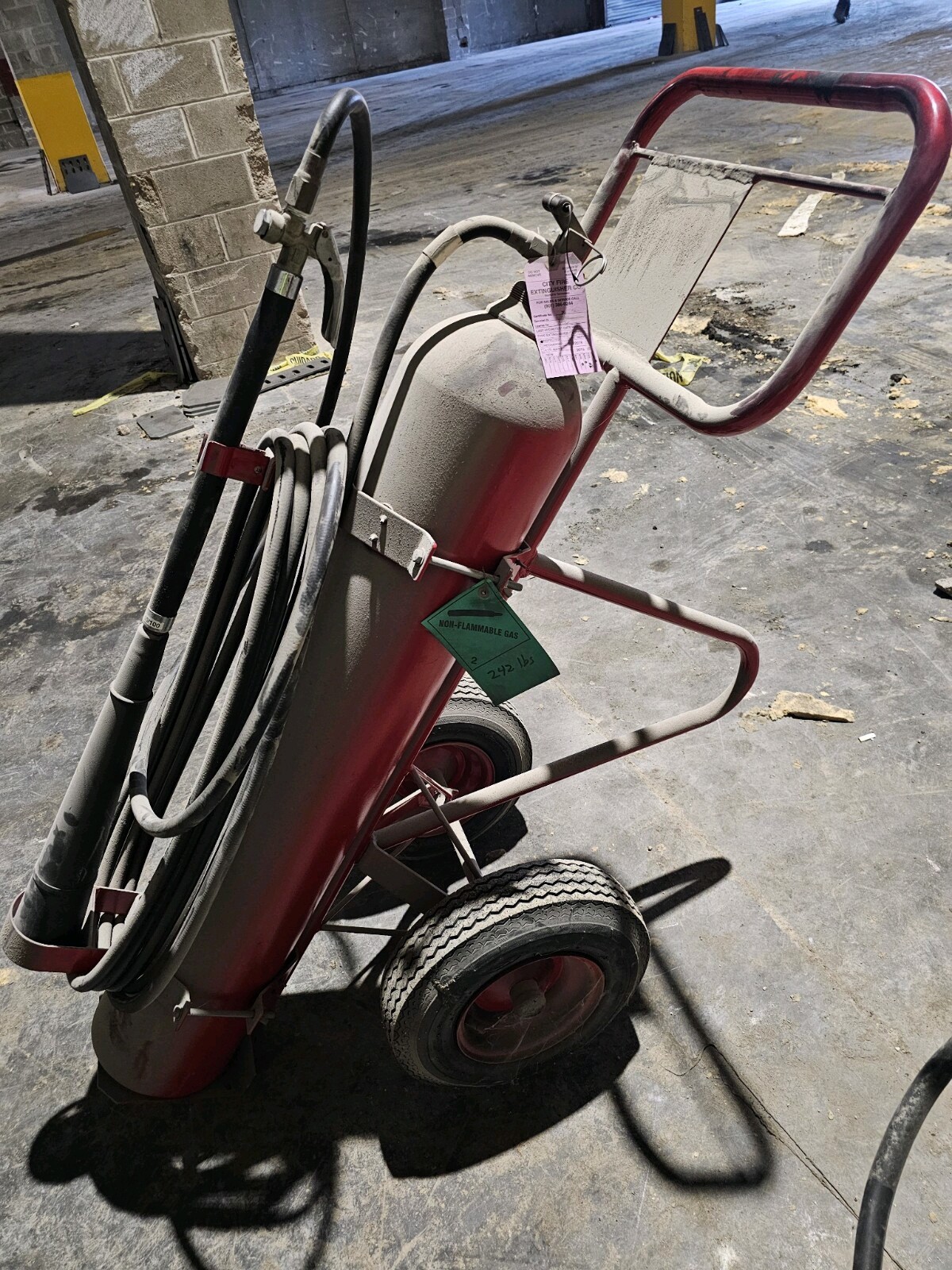 50LB Carbon Dioxide Fire Extingisher