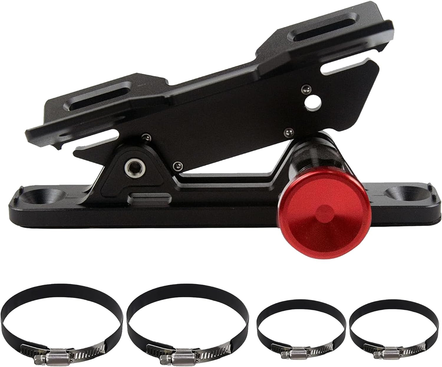 Quick Release Fire Extinguisher Mount – Aluminum Adjustable UTV Roll Bar Fire Ex