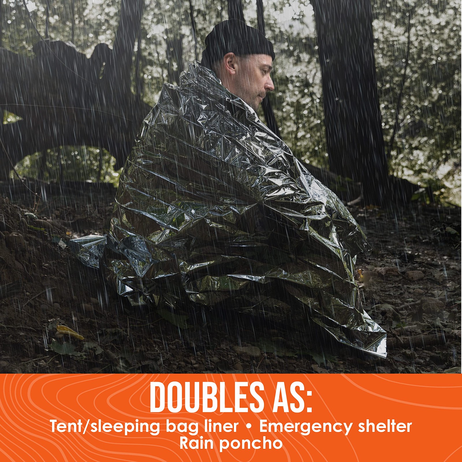 Emergency Blankets for Survival (12 Pack), Mylar Emergency Survival Gear for …