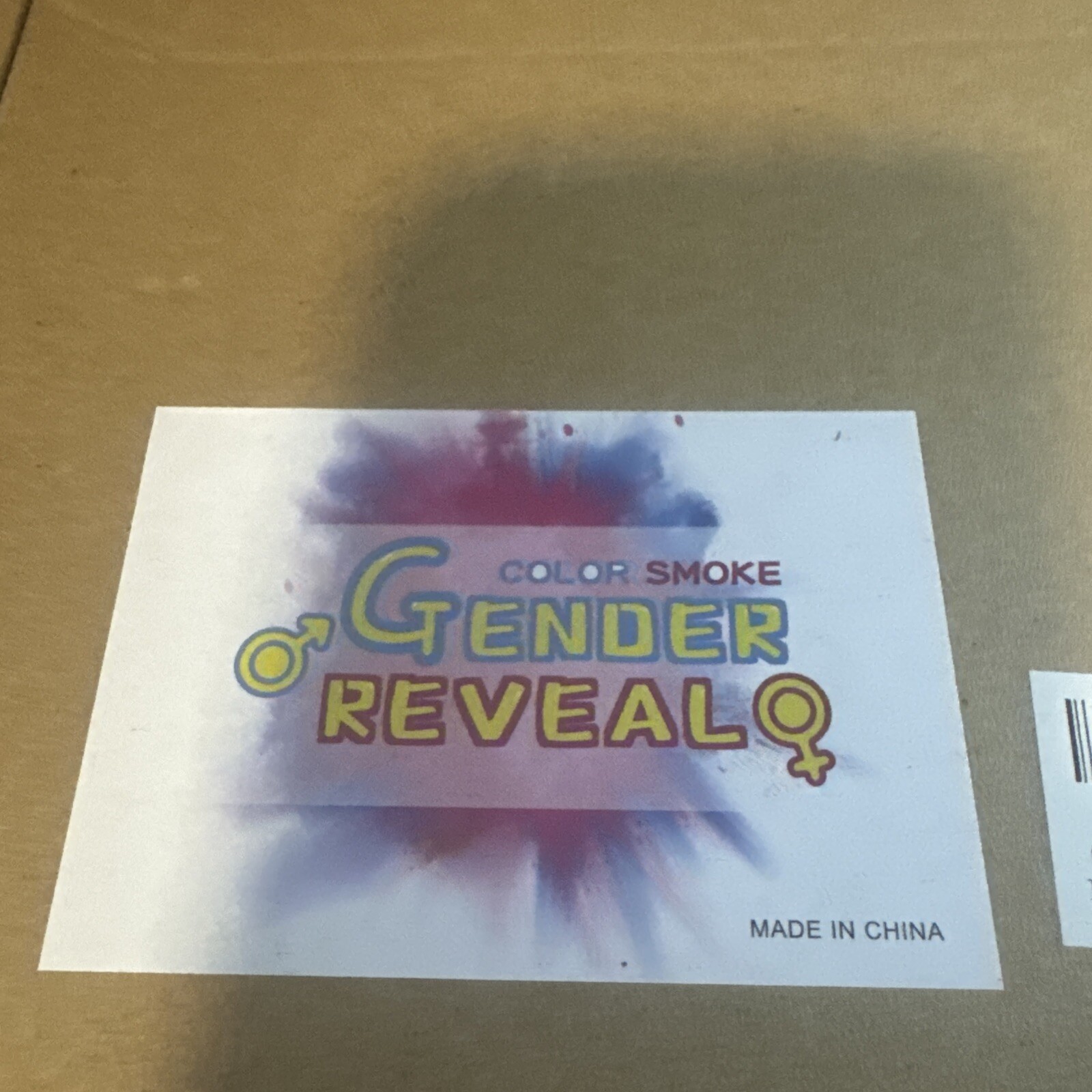 Reveal Fire Extinguisher Set -Gender Reveal Color Smoke Spray Blue Boy