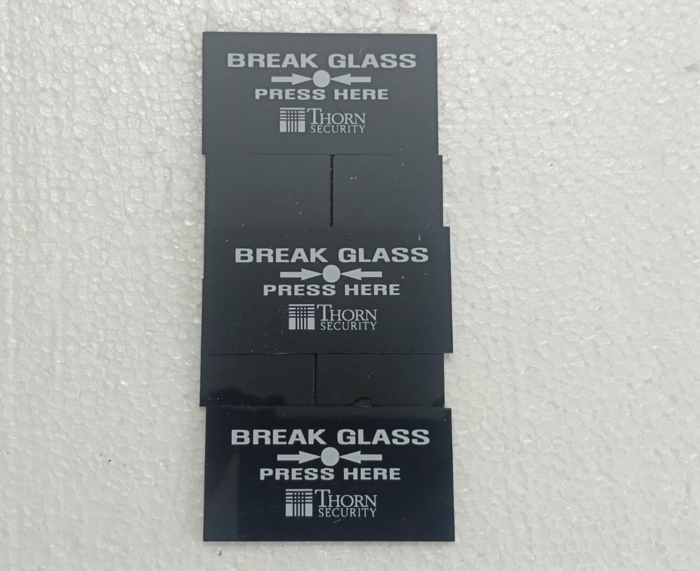 THRON SECURTIY MCP BREAK GLASS LOT OF 5