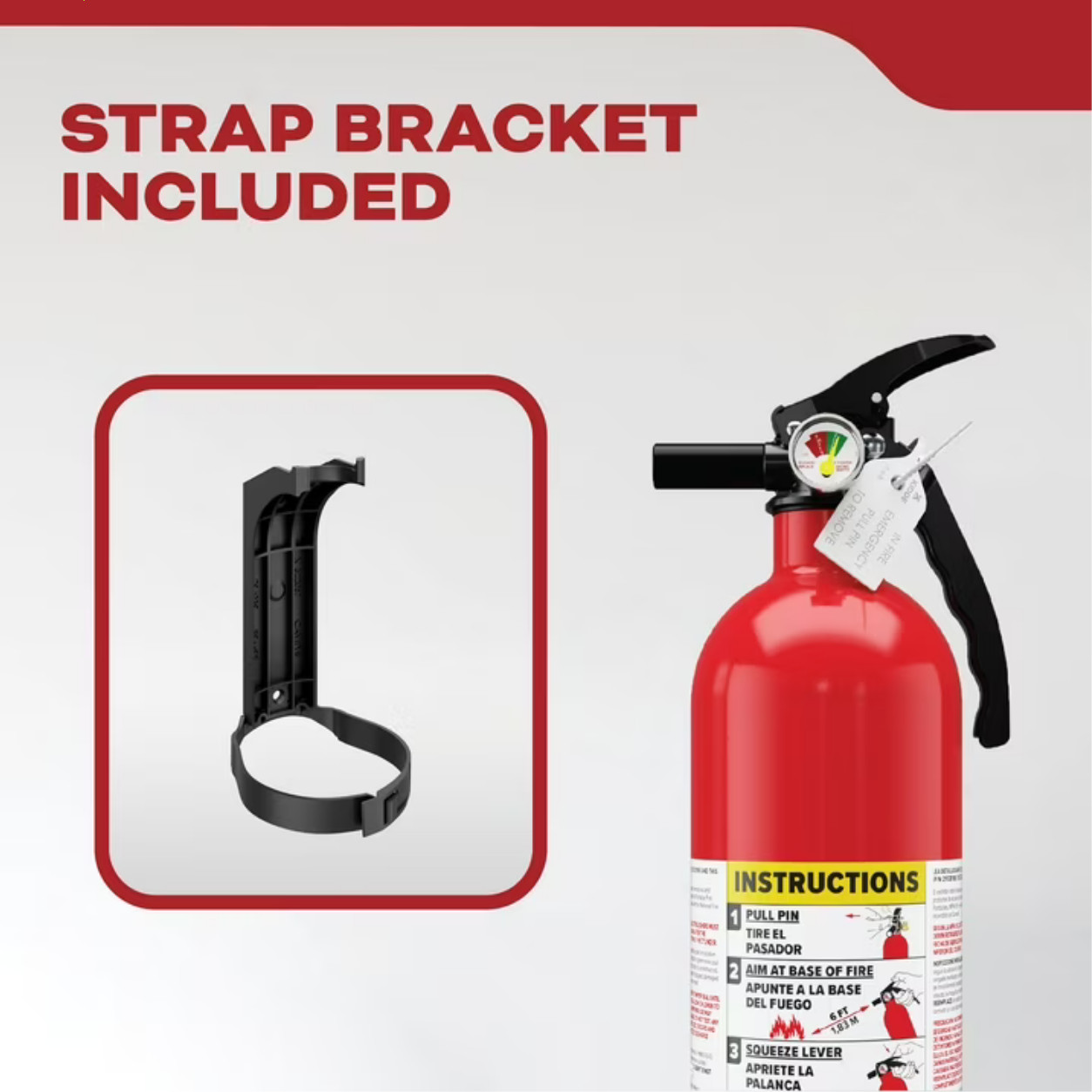 Kidde Basic Home Fire Extinguisher 1-A 10-B:C 2 Pack