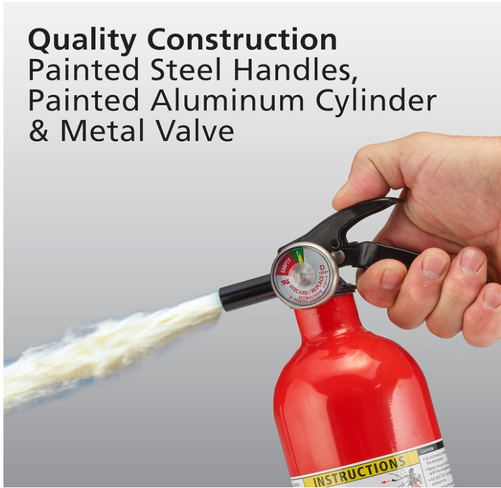 Set of 2 FIRE EXTINGUISHER For Car Truck Auto Marine Boat Kidde 3-Lb Dry
