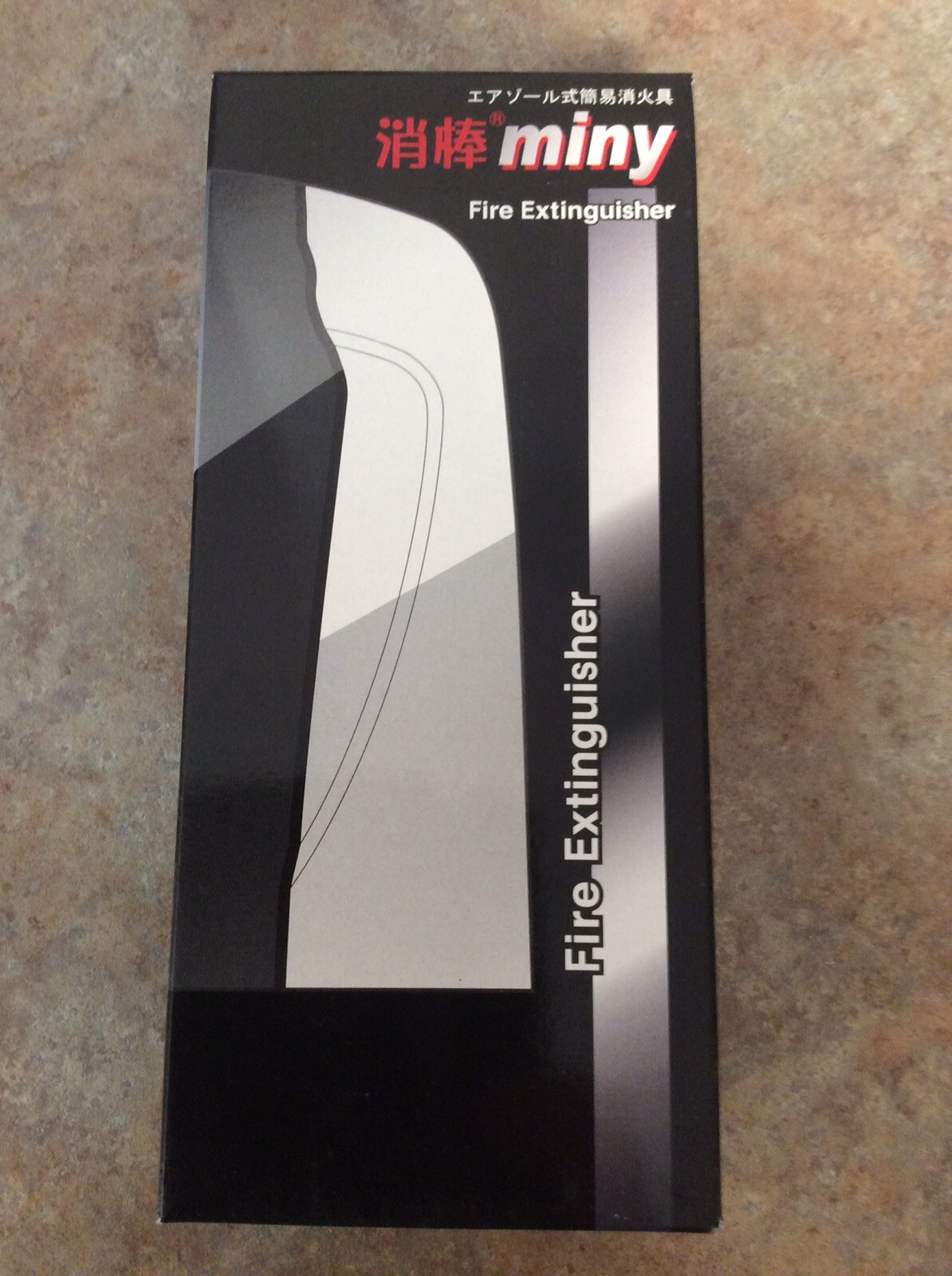 NEW* SMALLEST MINI CO2 Fire Extinguisher JAPAN Import (ABC FIRES) USA SELLER *