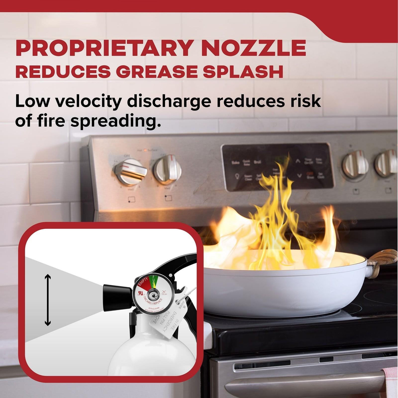 2-Pack Kidde Kitchen Fire Extinguisher Residential Single-Use 711A