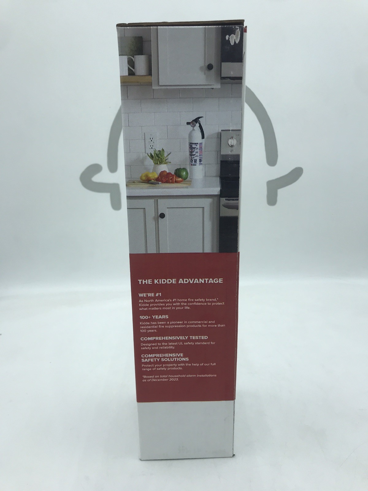 Kitchen Fire Extinguisher Kidde with Easy Mount Bracket, 10 B:C, Dry Chemical