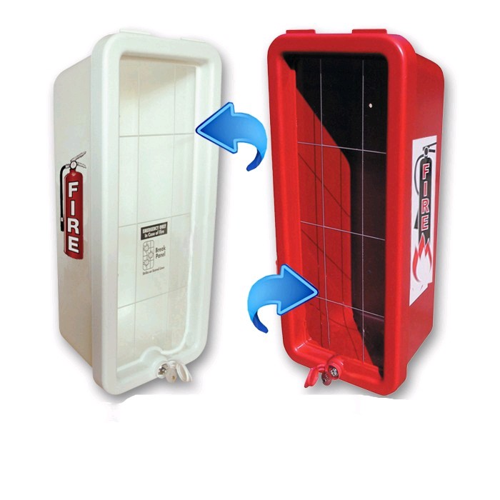 🎯 5 LB RED FIRE EXTINGUISHER CABINET REPLACEMENT SCORED PLEXI GLASS