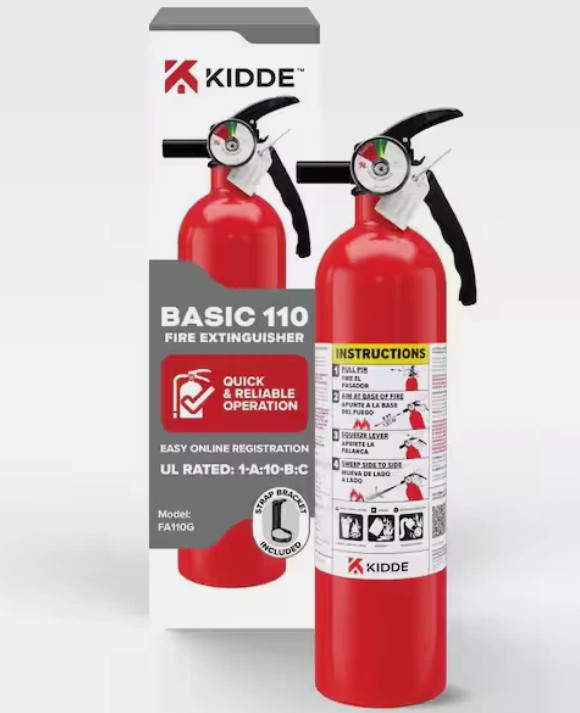 Home 1-a:10-B:C Class ABC 2.5 Lb. Fire Extinguisher 21030926