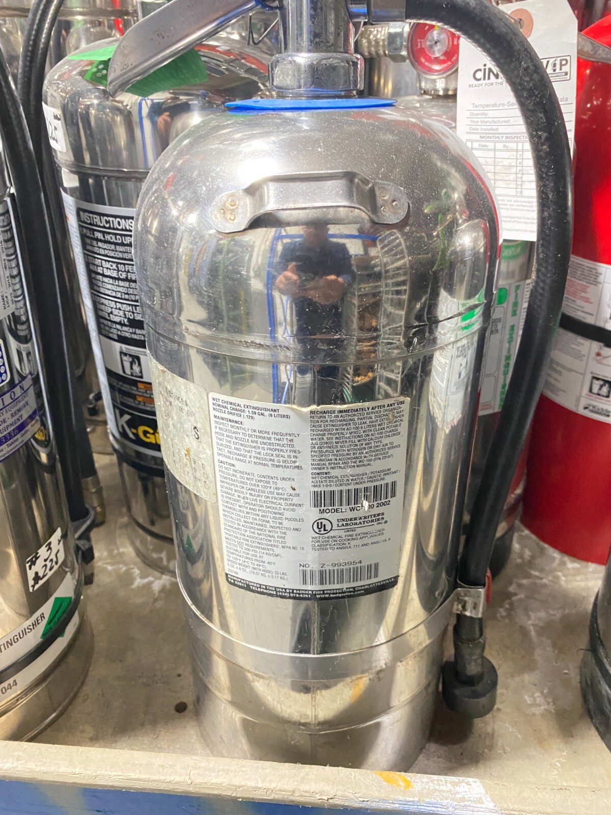 Ansul/ Badger Chemical Fire Extinguisher/ Rechargeable (#2)