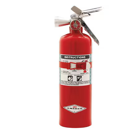 Amerex B386t Fire Extinguisher, 5 Lb Capacity, Class Bc , Ul Rating5b:C