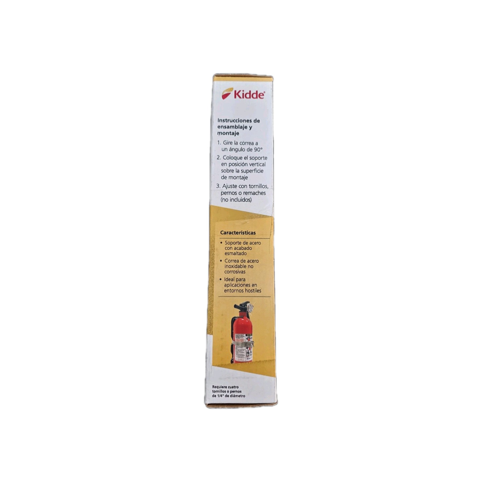 Kidde Wall Mount Fire Extinguisher Retention Bracket 2.5lb 896698R Free Shipping