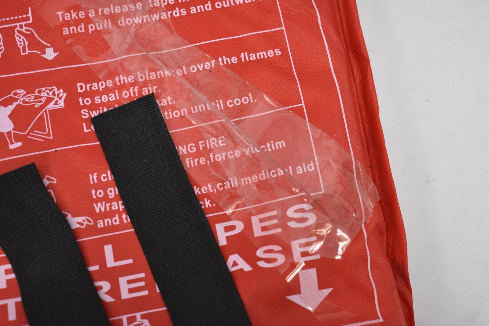 Tonyko Premium Fire Blanket 1.0m x 1.0m 1869:1997 Home Office Emergency