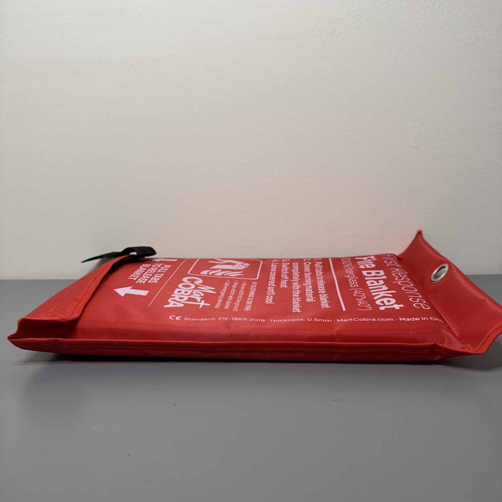 NEW First Response Fire Blanket – Fire Protection 40”X40” Unused Unopened