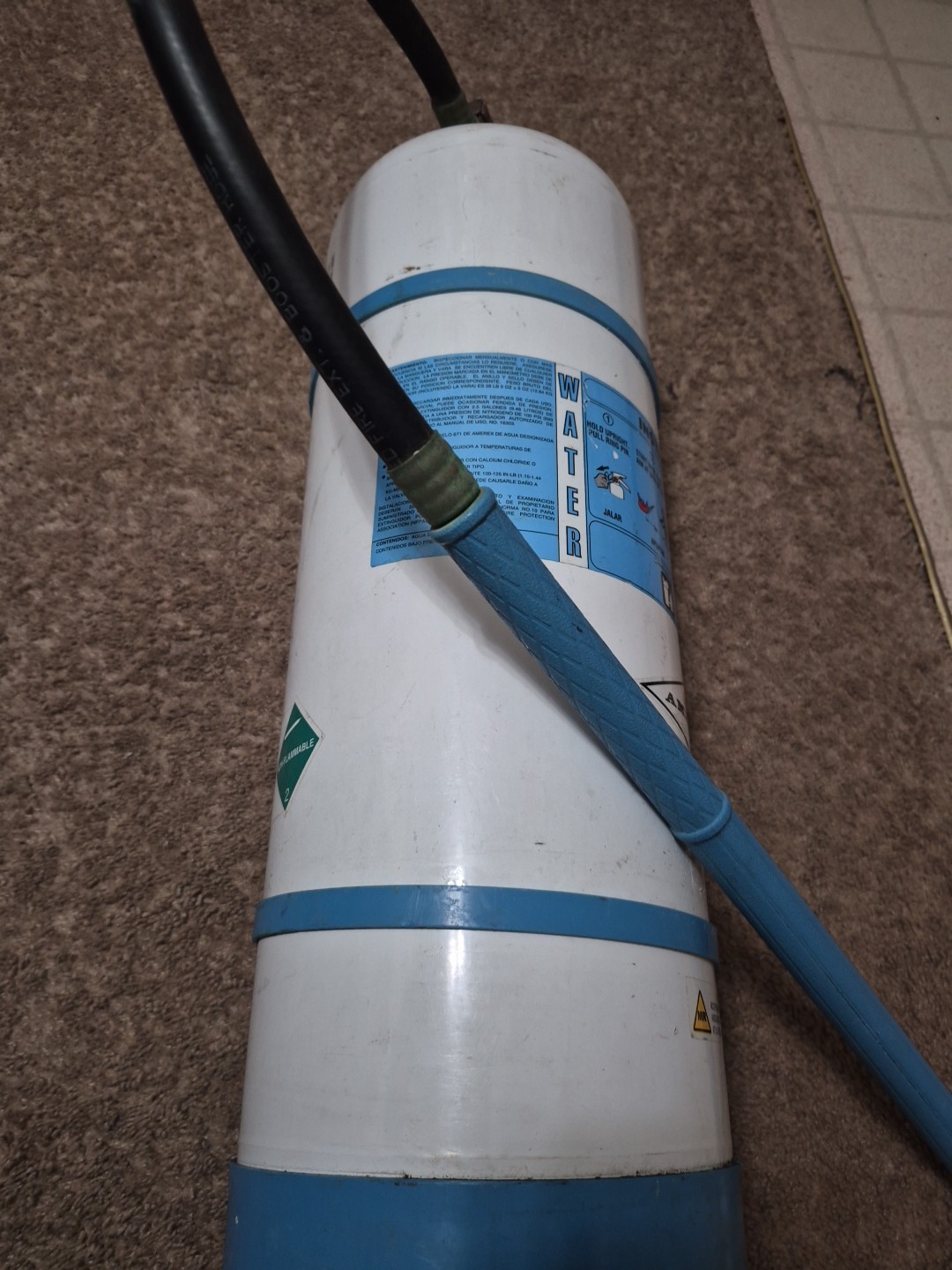 Amerex C272 2.5 Gal Water Mist Fire Extinguisher – 2A:C MRI Safe