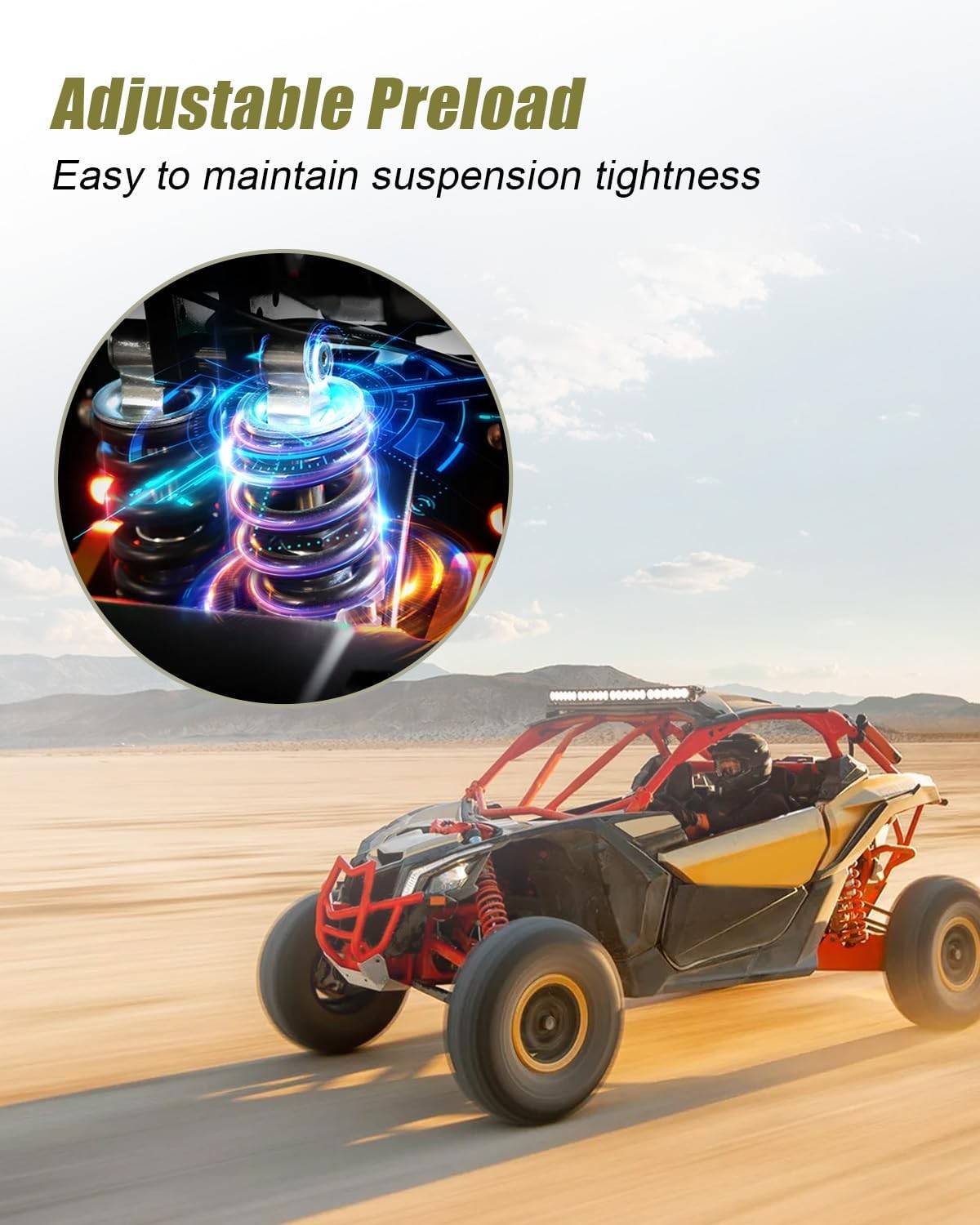 Heavy Duty Ball Joint Fit for Can-Am Maverick X3 64 72 inches Replace