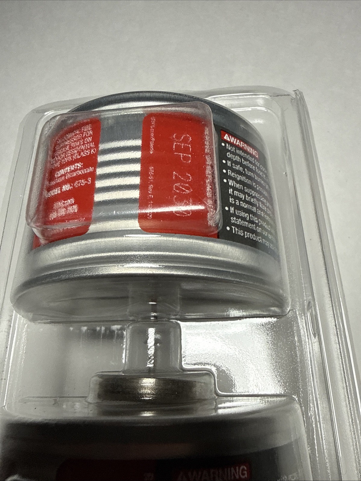 (2 Pack) Stovetop Firestop 675-3 Range Hood Fire Extinguisher EXP 09/2030 FO20