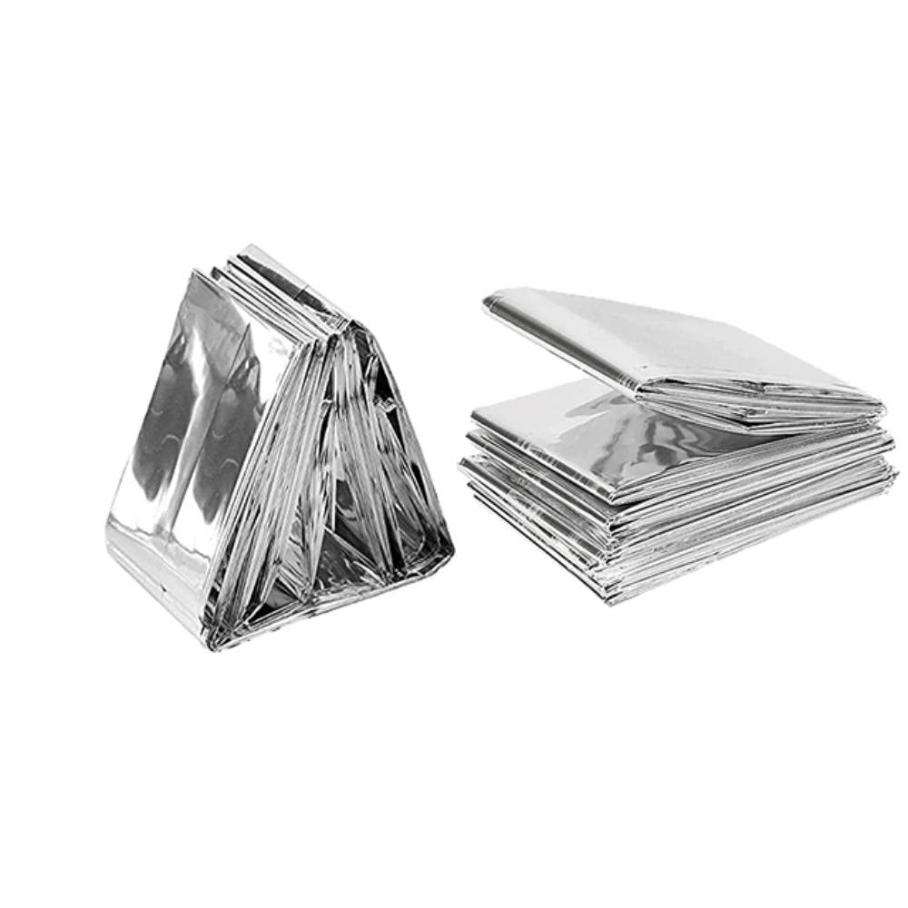 Mylar Survival Blankets – 4 Pack – Fire Blanket for Safety, Thermal Covers fo…