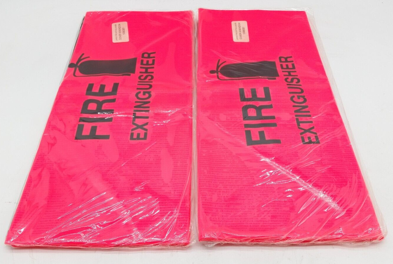 10090301 Large Fire Extinguisher Cover With Window (Lot of 2)