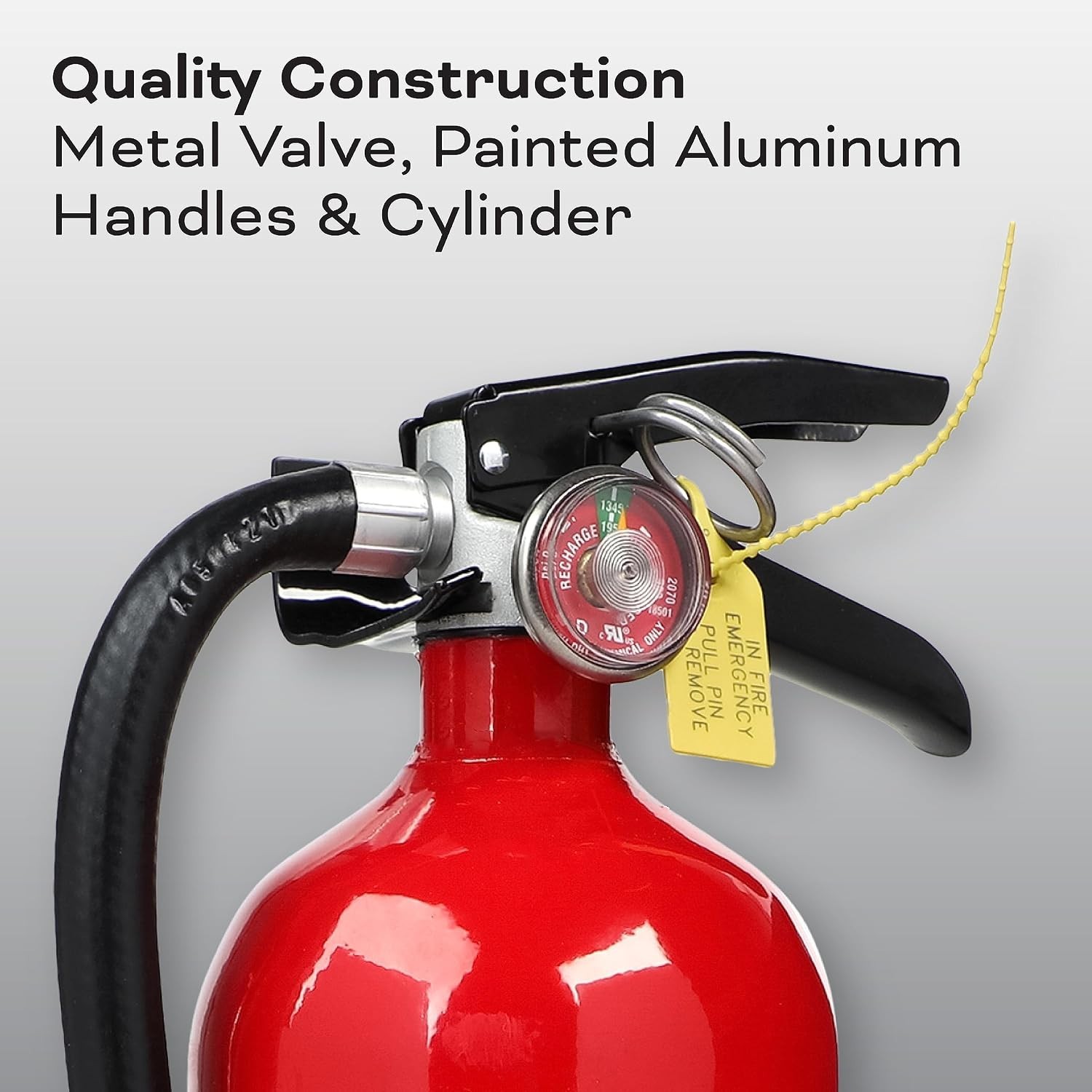 Kidde Fire Extinguisher for Commercial Use, 3A40BC 9 Lbs Refillable Pro340