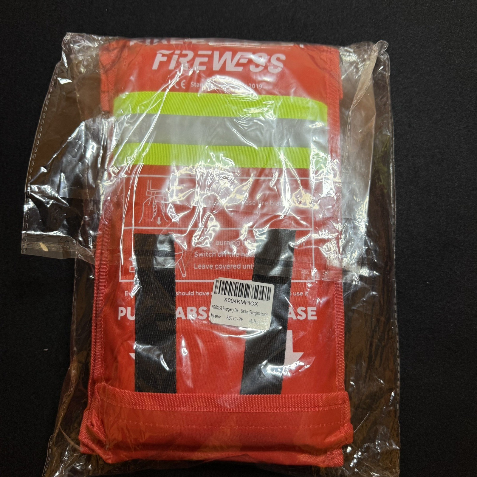 FireWess Fire Blanket Emergency Suppression Blanket