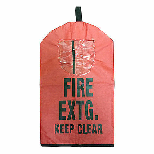 🔥🧯NEW FIRE EXTINGUISHER COVER W/ Window 5lb. ABC CO2 HALOTRON 20 x 11½ x 6🔥🧯