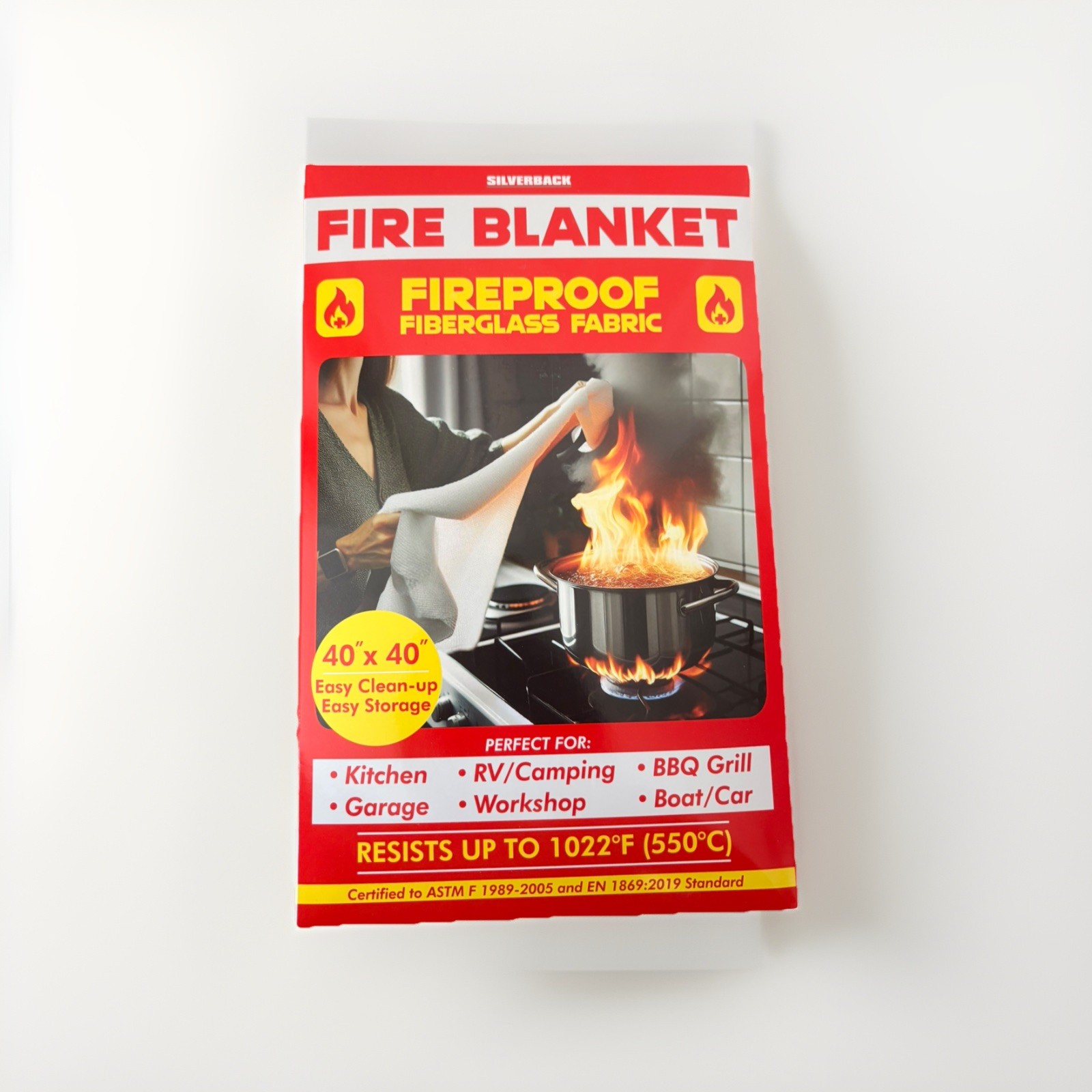 40×40 Inch Fire blanket Silverback
