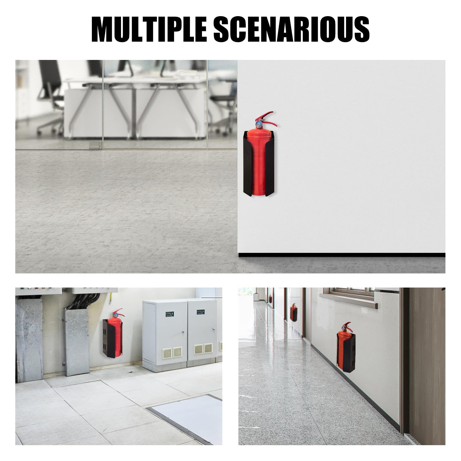 Heavy Duty Fire Extinguisher Metal Wall Hanging Bracket Vehicle Holder 5 LB