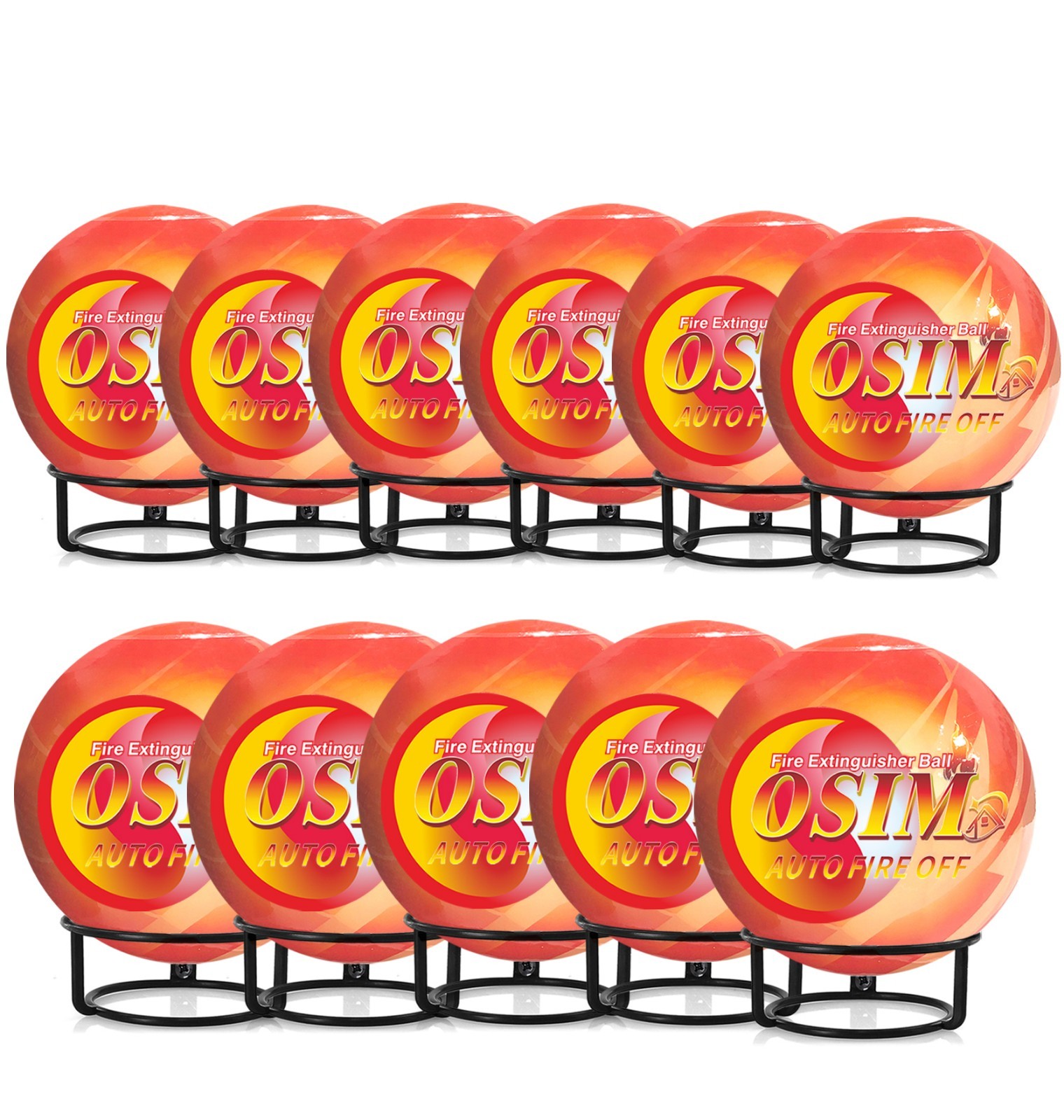 11-pack Automatic Self-Exciting Fire Extinguisher Ball for Kitchen Garage Home