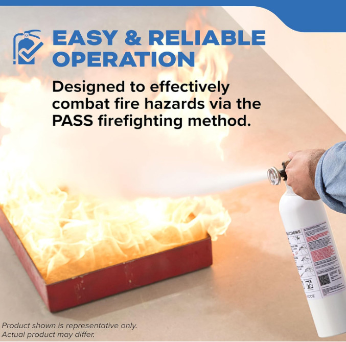 2 Pack Kidde Boat Fire Extinguishers, Single-Use 1A10BC, Reliable Safety