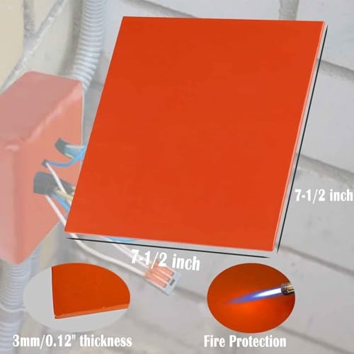 Electrical Putty Pads Fire Barrier 7-1/2 Inch 24 Pack