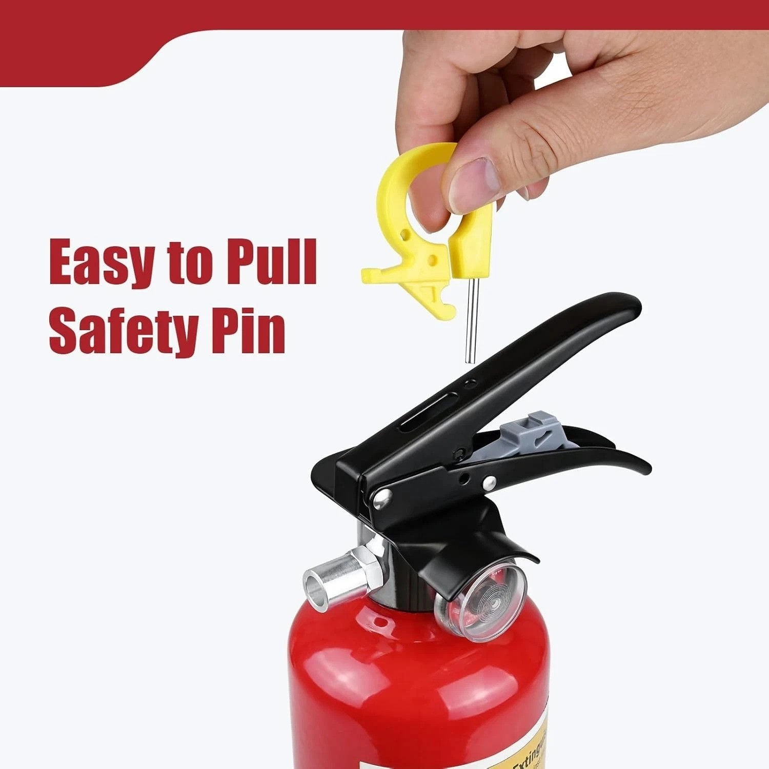 ABC Fire Extinguisher for Home – 2.2lb, Dry Powder Fire Extinguisher, 1A:10-B…