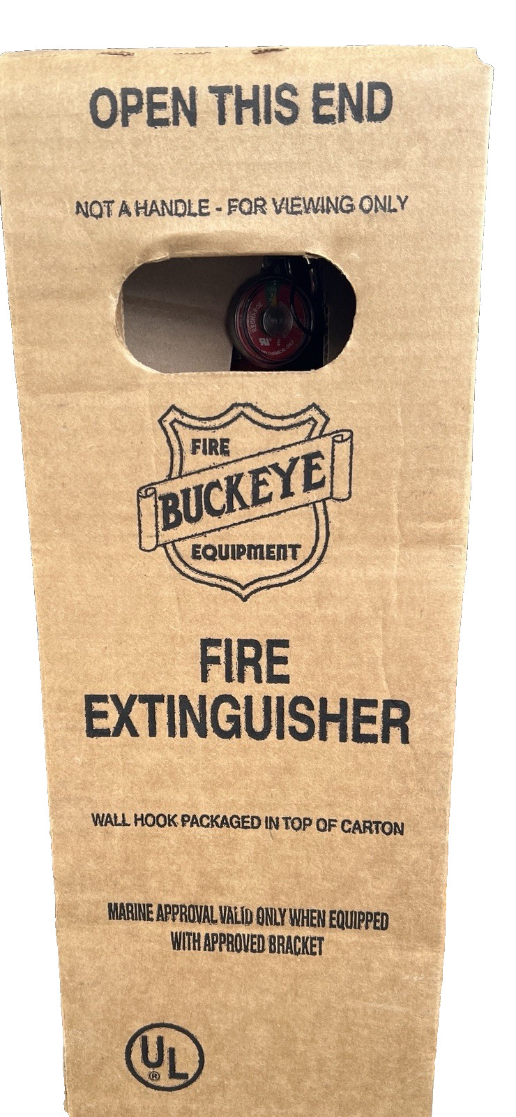 Buckeye ABC 5LB Dry Chemical Fire Extinguisher Manufactured On 8/2025