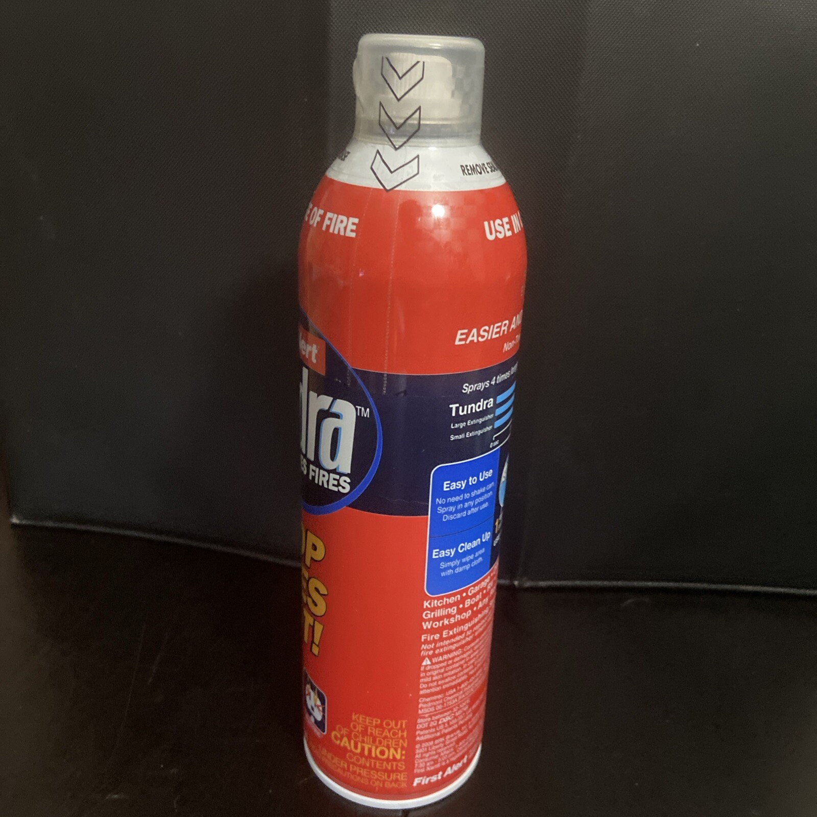First Alert Fire Extinguisher Portable EZ Fire Spray Aerosol 14 fl oz