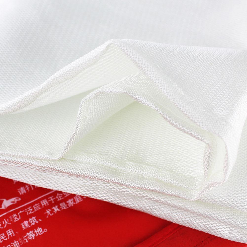 2pcs Fire Blanket Fiberglass Emergency Home Office Retardant Prepared 39”x39”