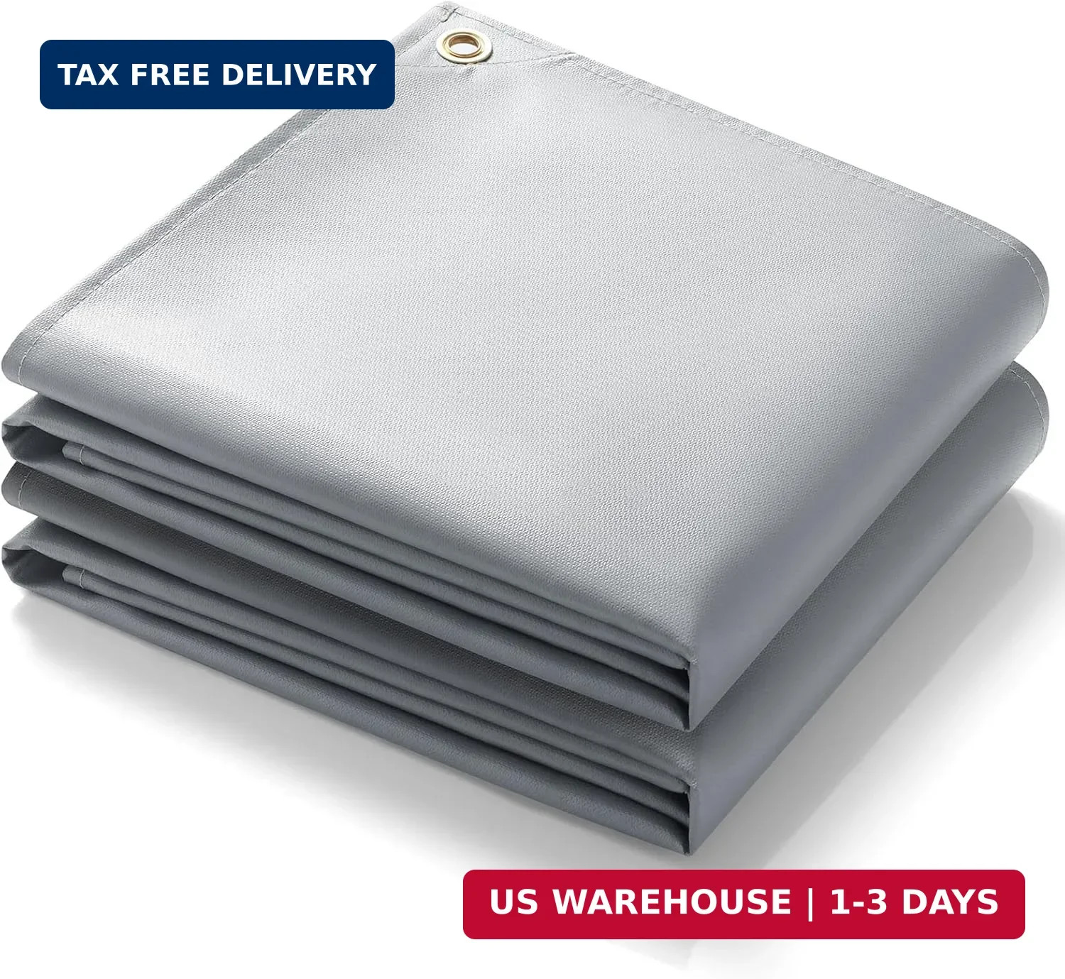 PAWBOSE 4x6ft Welding Blanket, Silicone Coated Fiberglass Fire Blanket for Weldi