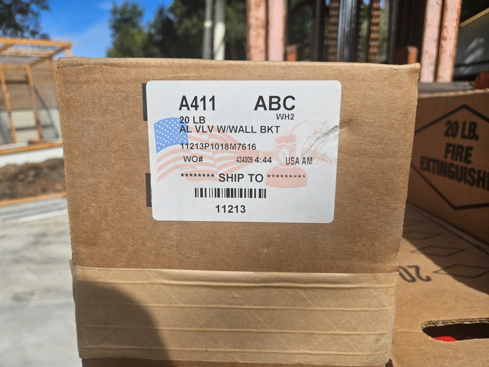 Amerex A411, 20lb ABC Dry Chemical Class A B C Fire Extinguisher BRAND NEW