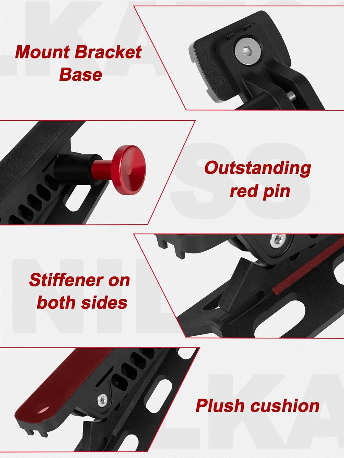 MOLLE Fire Extinguisher Mount Kit – Quick Release Bracket for Tactical Panels, T