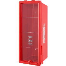 Industrial Plastic Fire Extinguisher Cabinet Fits 20 lbs. Red Industrial