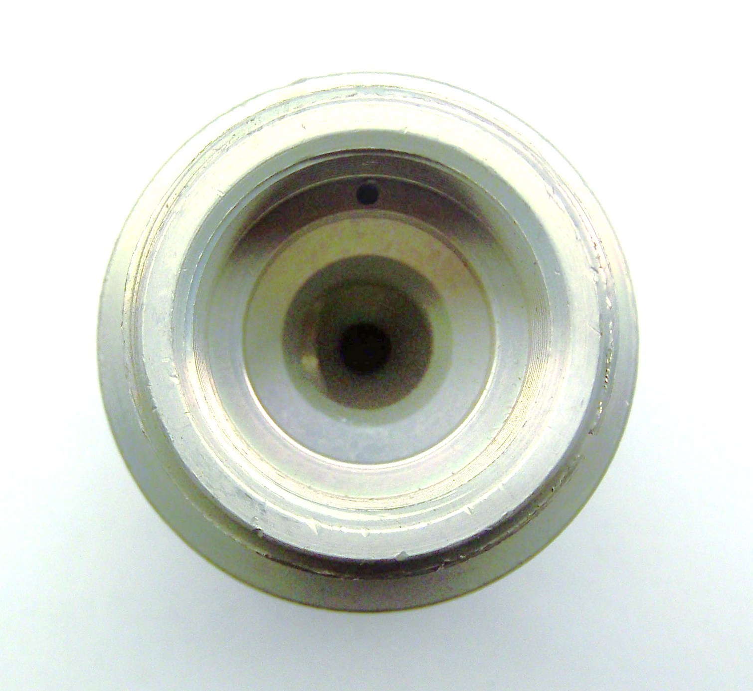 FIRE EXTINGUISHER NOS ALUMINUM VALVE BODY 2-1/2″ T 2.025″ D X .841 W FLANGE