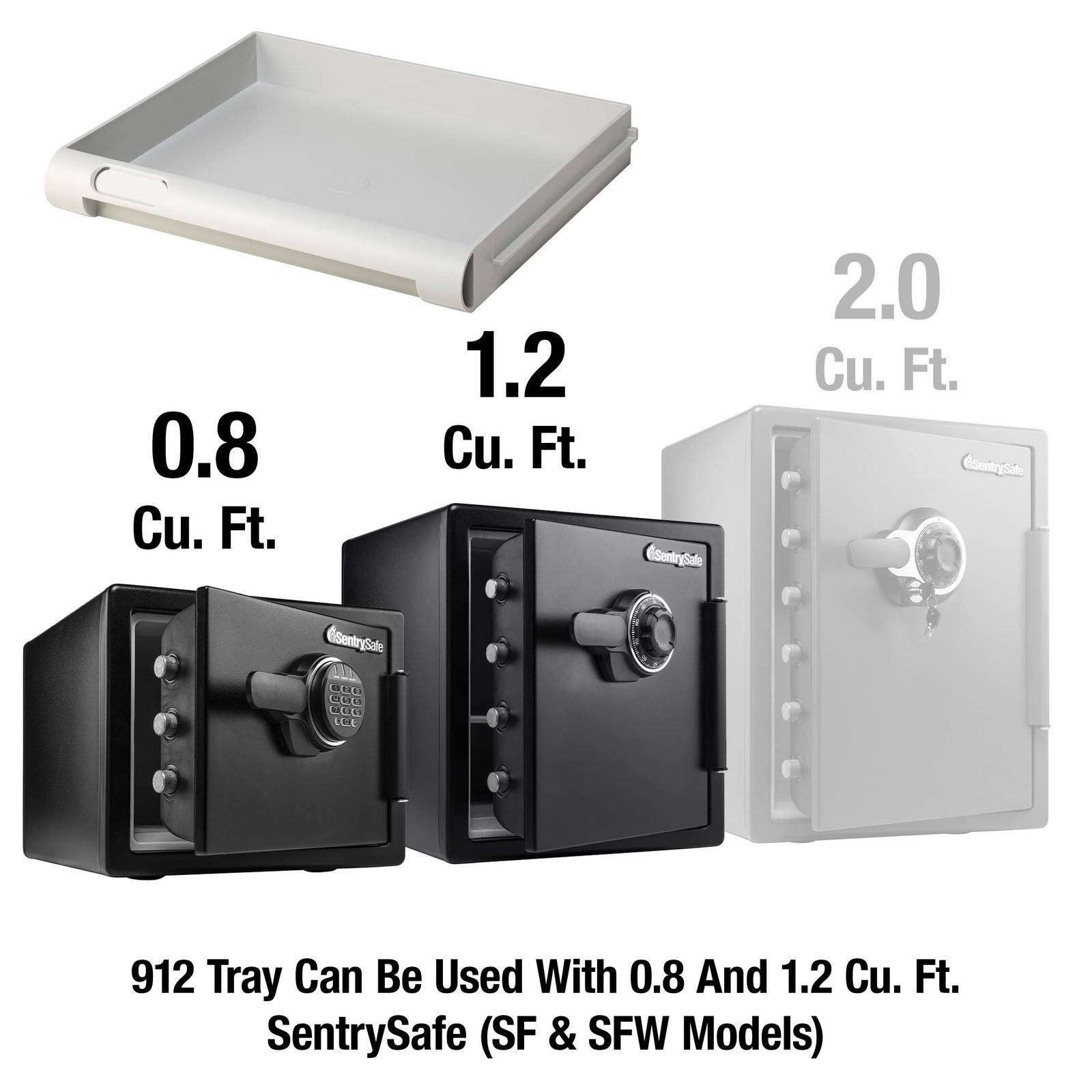 SentrySafe Shelf Insert for SFW082 For and SFW123 Fire Safes, White
