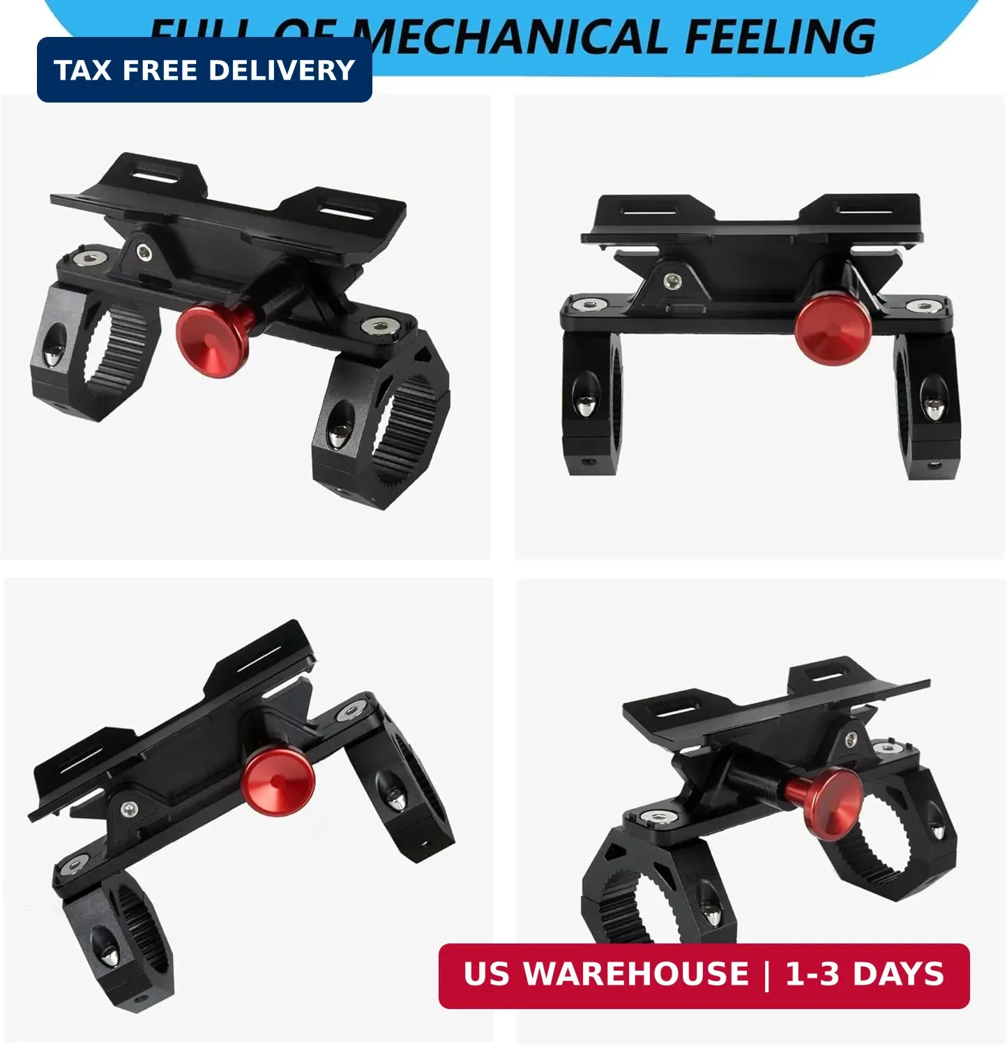 Fire Extinguisher Mount Bracket, Aluminum UTV Quick Release Fire Extinguisher Mo