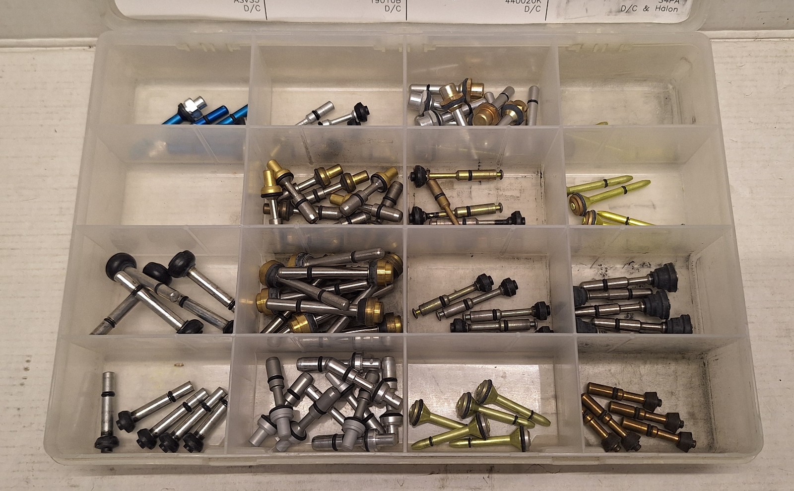 Brooks VALVE STEM KIT Approx 92 Valve Stems included Free Shipping