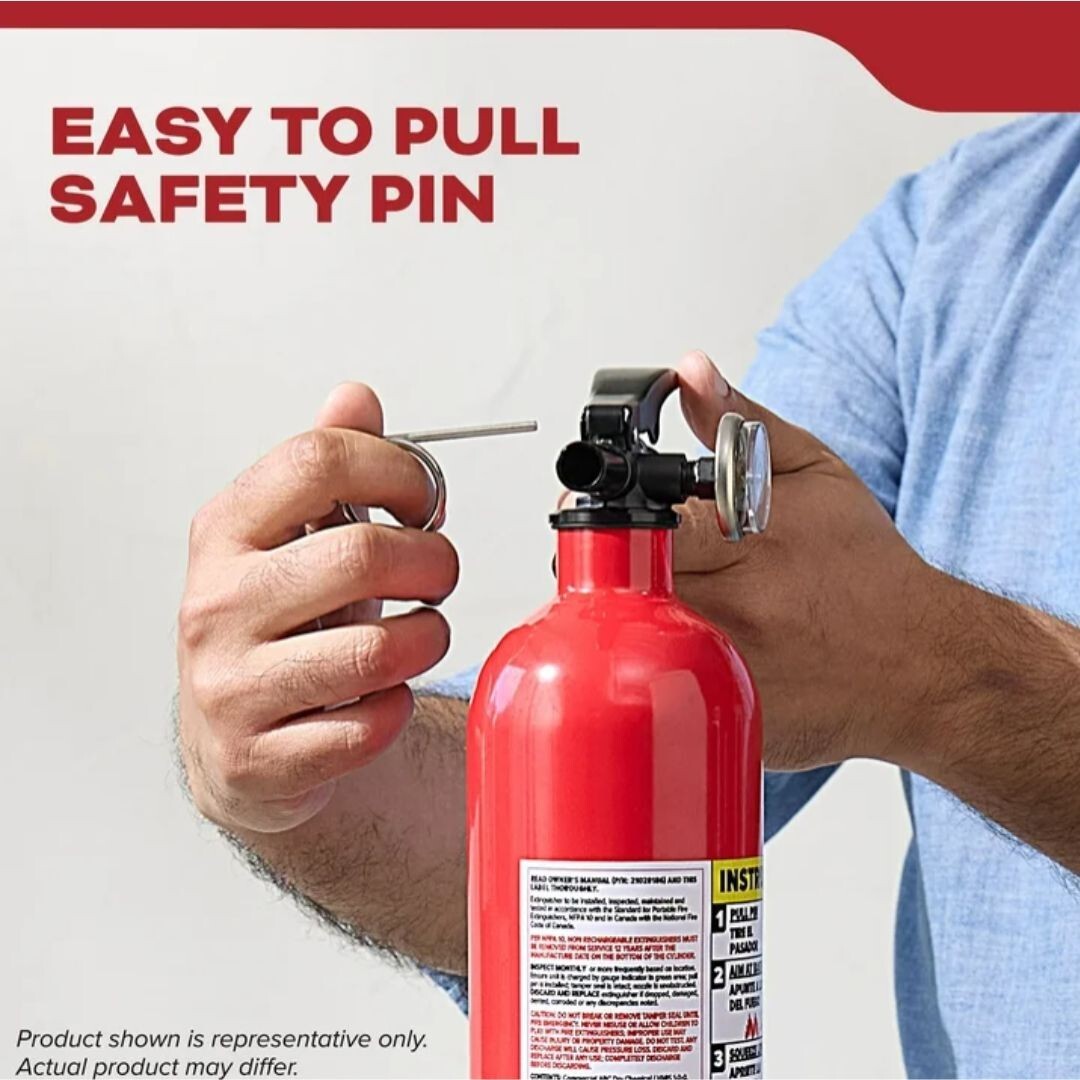 (2 pack) Kidde Basic Fire Extinguisher for Home, Residential 1A10BC