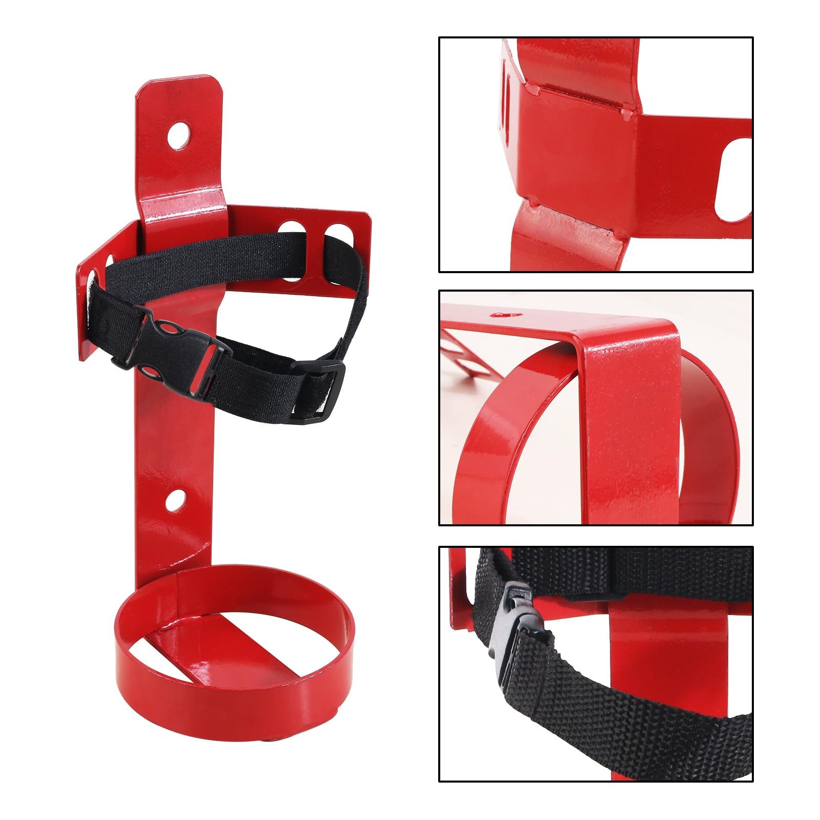 Fire Extinguisher Metal Bracket – Fire Extinguisher Mount – Wall Hanging Brac…
